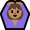 Person Gesturing OK - Medium emoji on Microsoft